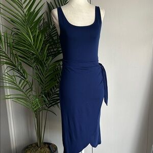 REFORMATION JEANS Kaila Wrap Style Jersey Dress S